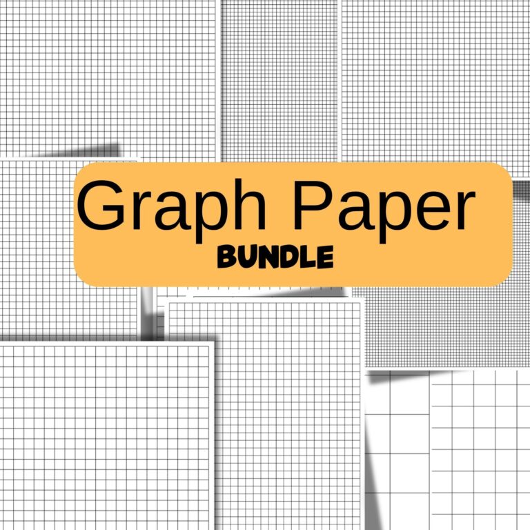 10 Sizes 1 2 3cm U0026 3 4 5 6 7 8 9mm Graph Paper Grid Paper Etsy