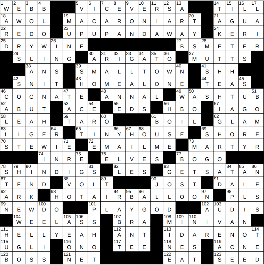1117 24 NY Times Crossword 17 Nov 24 Sunday NYXCrossword