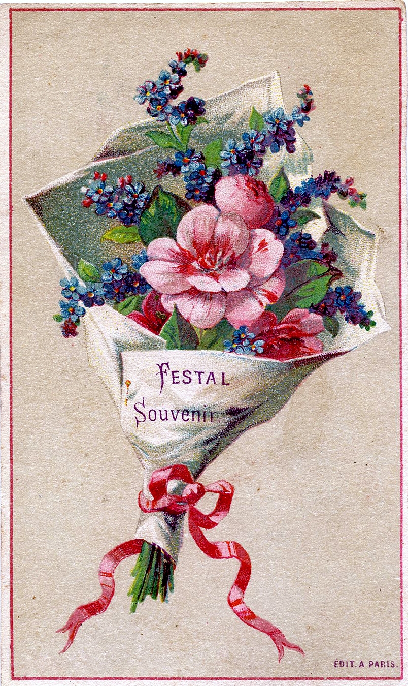 18 Flower Bouquet Images The Graphics Fairy