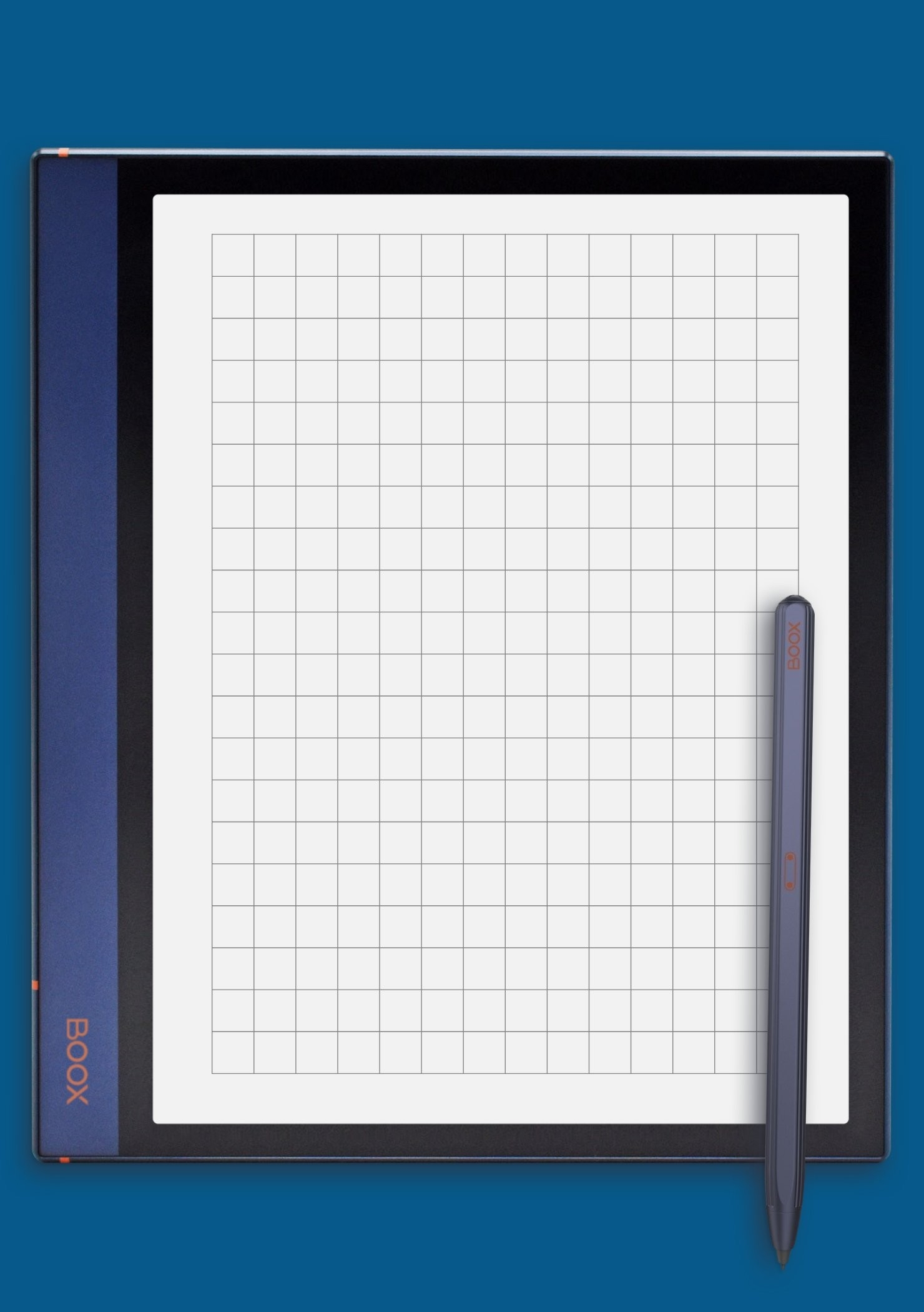 1cm Blue Graph Paper PDF Template Download Now