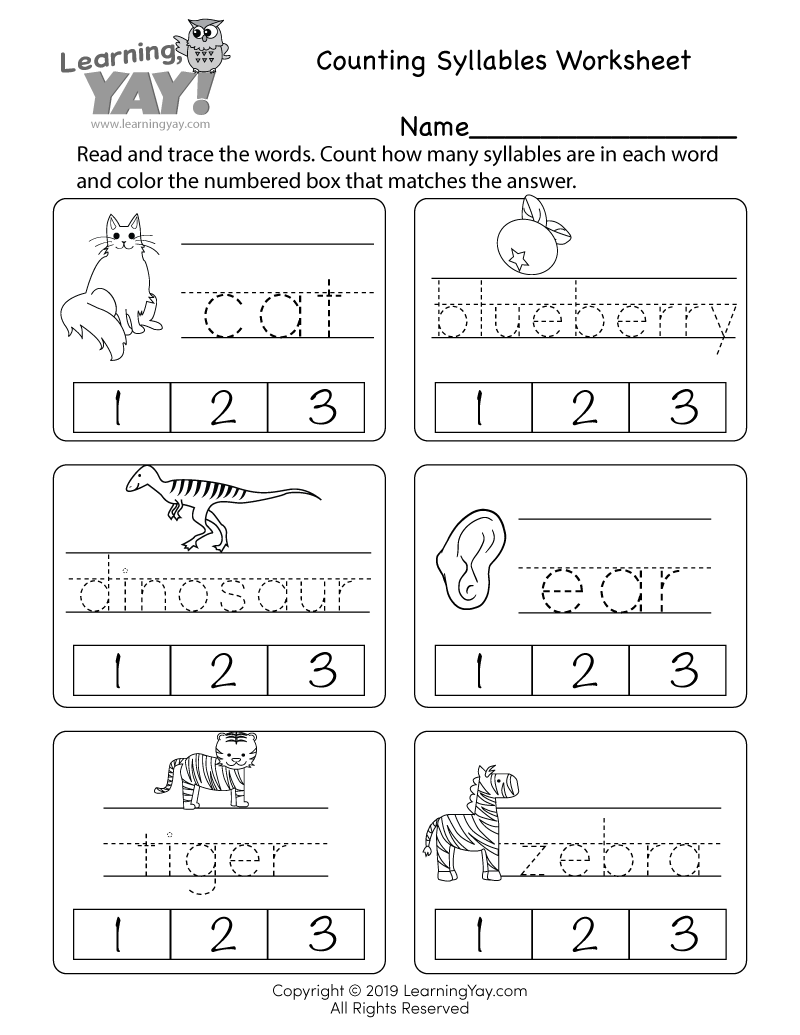 1st grade printable worksheets