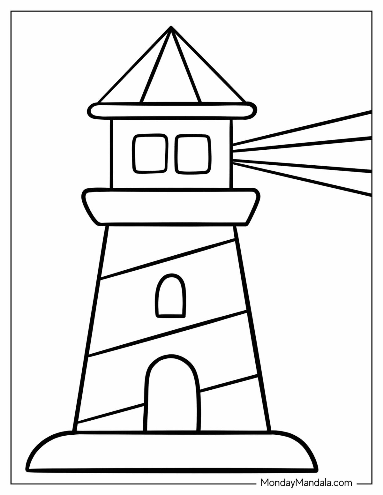 20 Lighthouse Coloring Pages Free PDF Printables  20 Lighthouse Coloring Pages Free PDF Printables