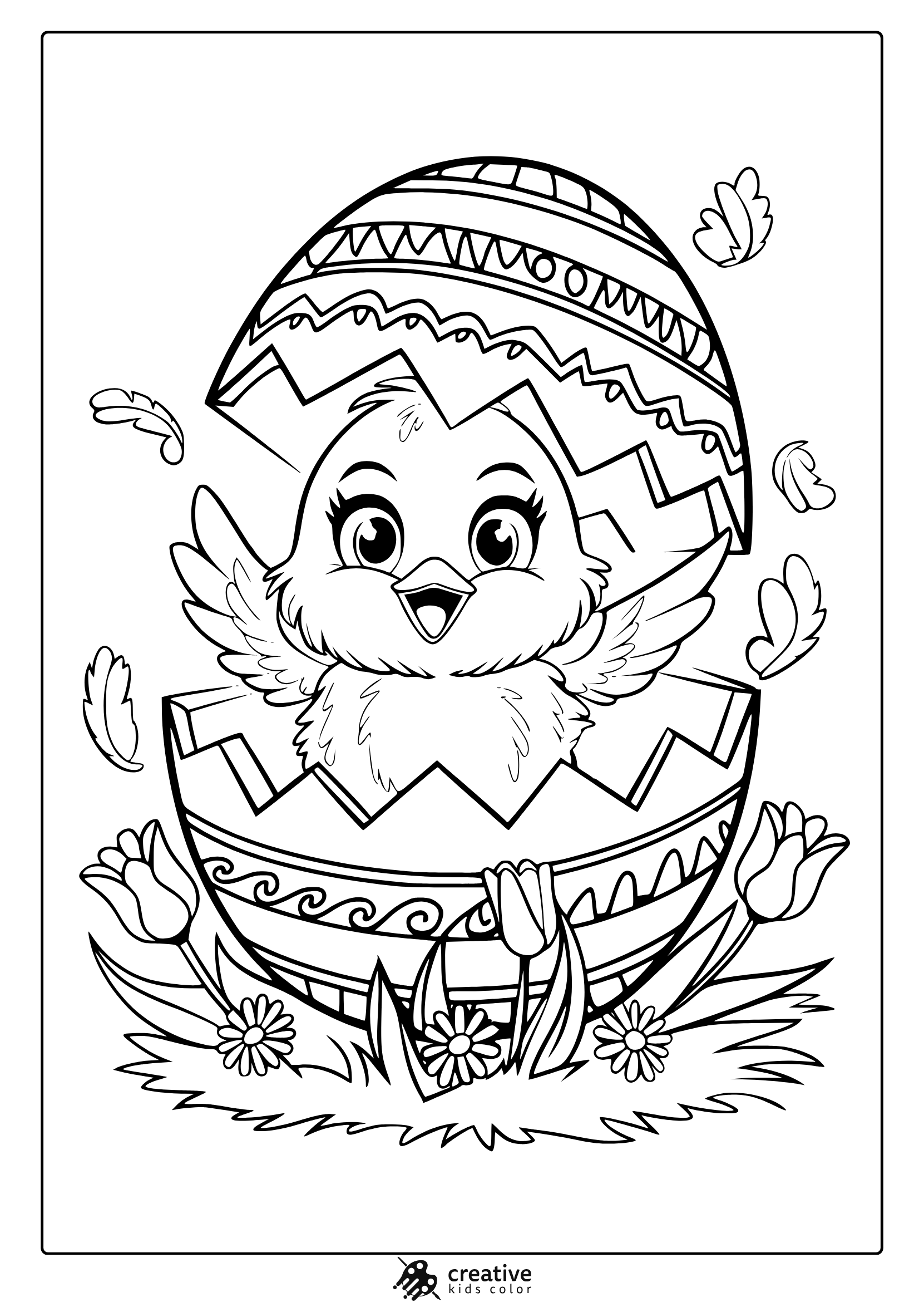 easter colouring printables