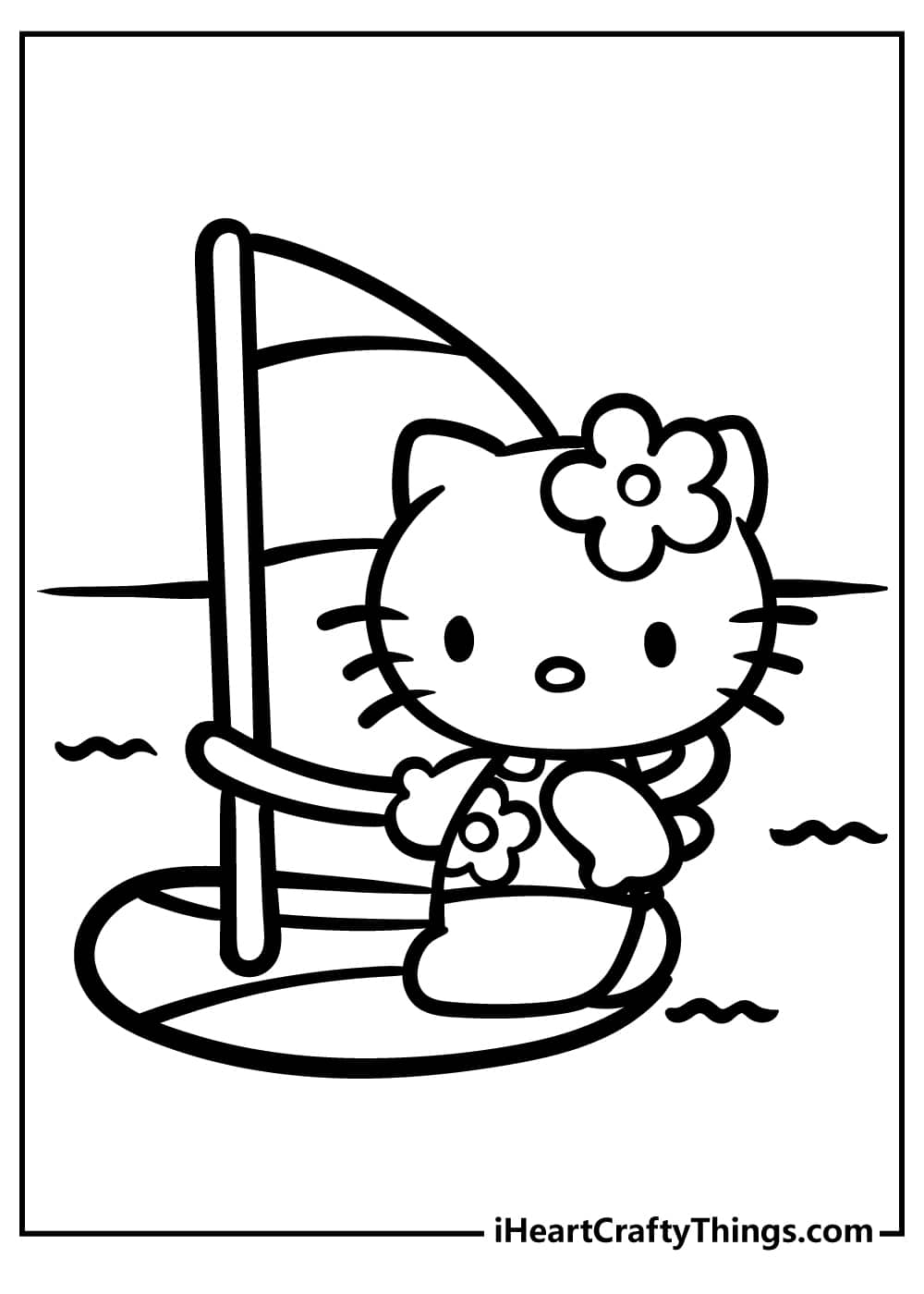 35 Hello Kitty Coloring Pages Free Printable Parade