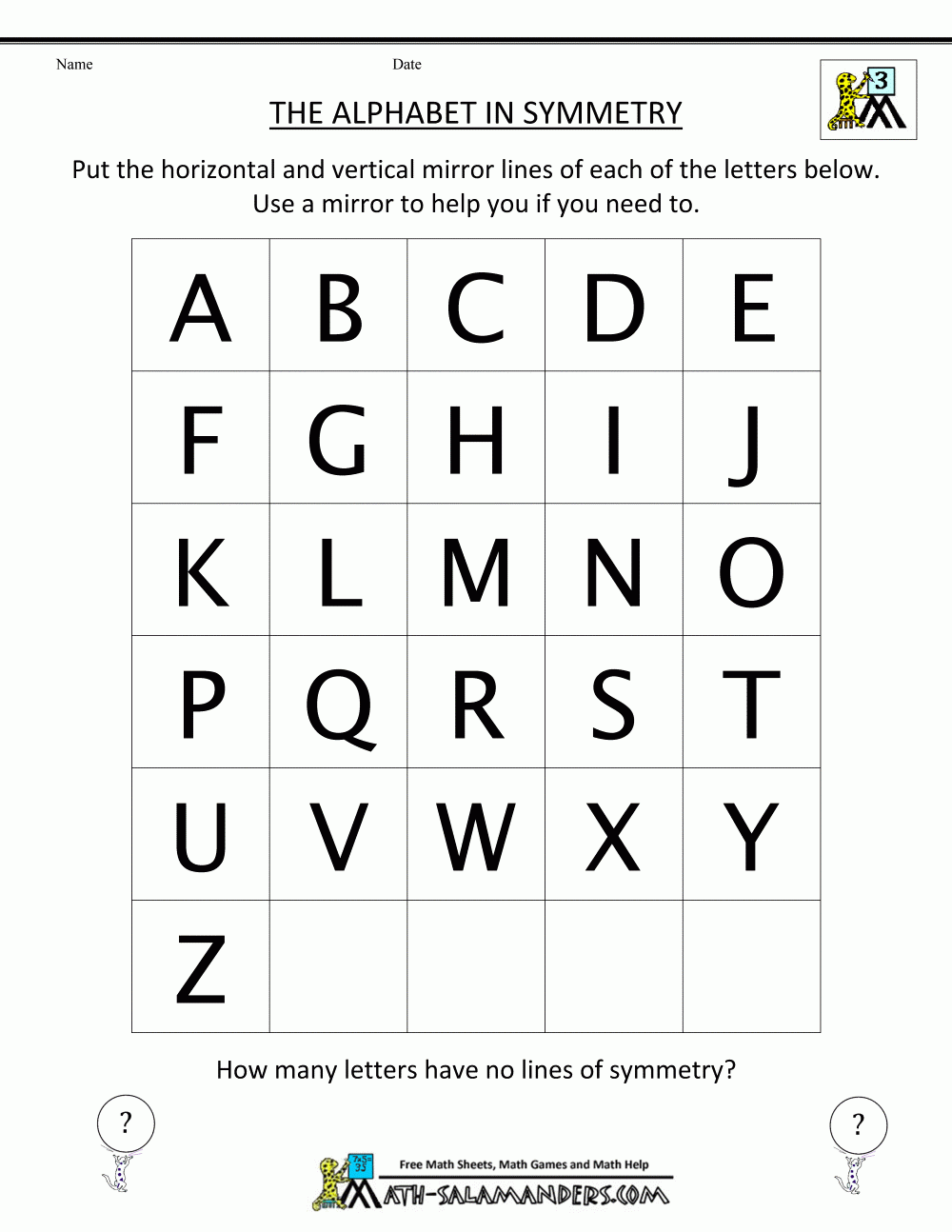 free printable worksheets for 3rd graders