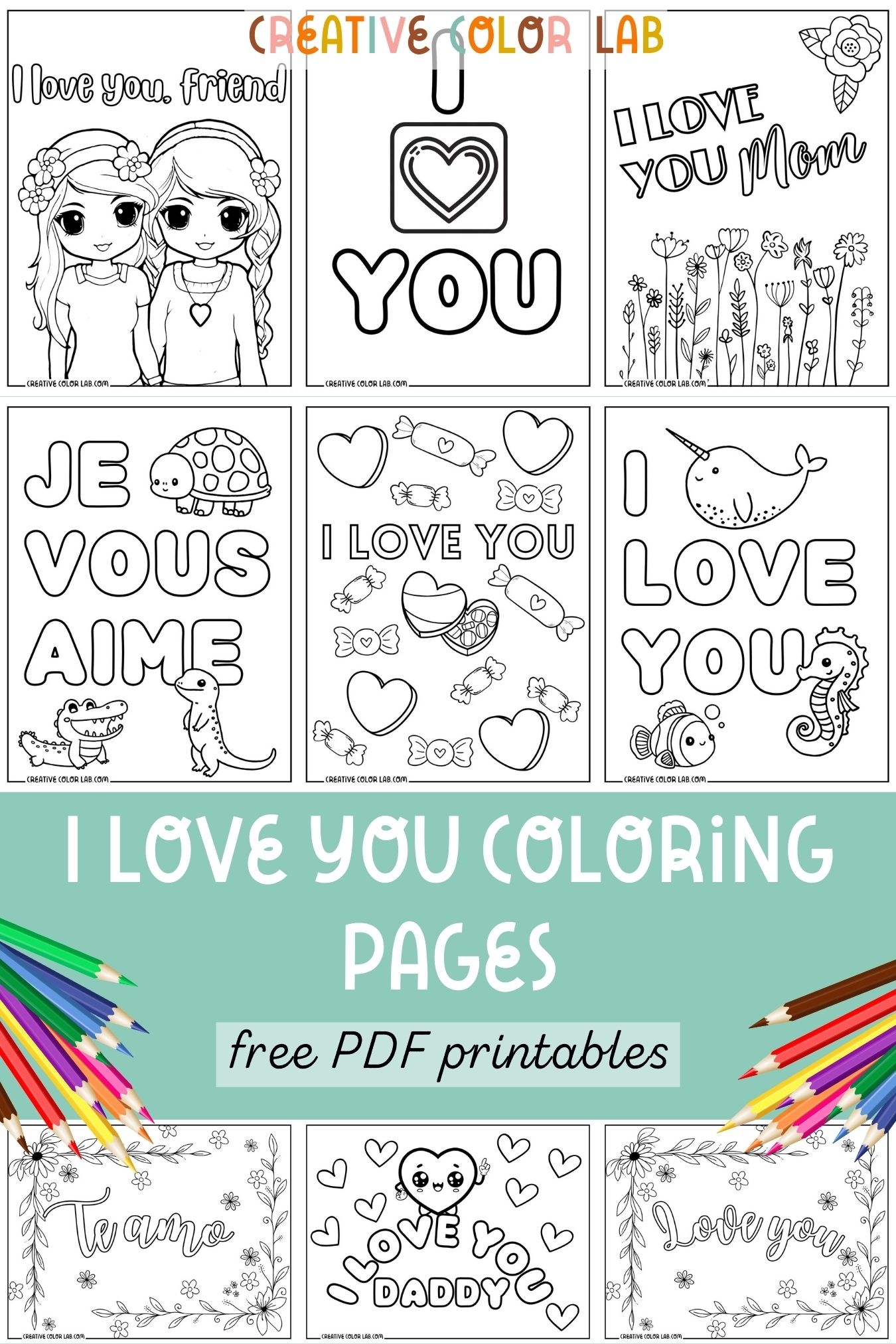 46 I Love You Coloring Pages Free PDF Printables 46 I Love You Coloring Pages Free PDF Printables