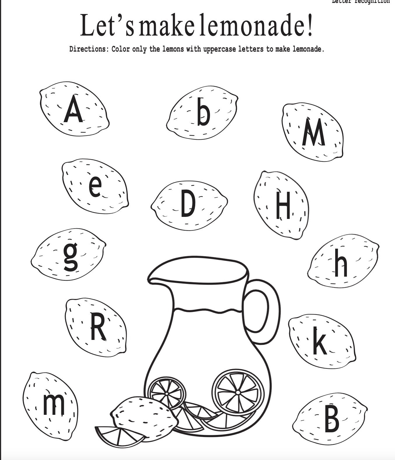 free printable kindergarten worksheets