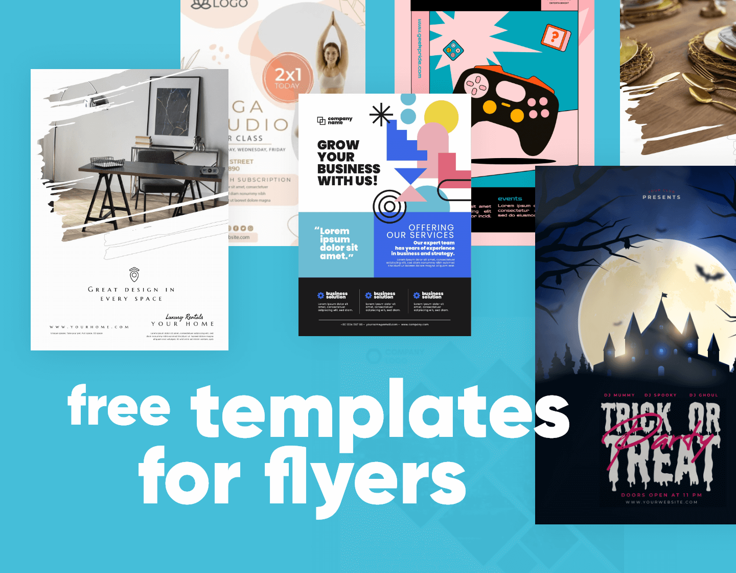 free printable photos flyers