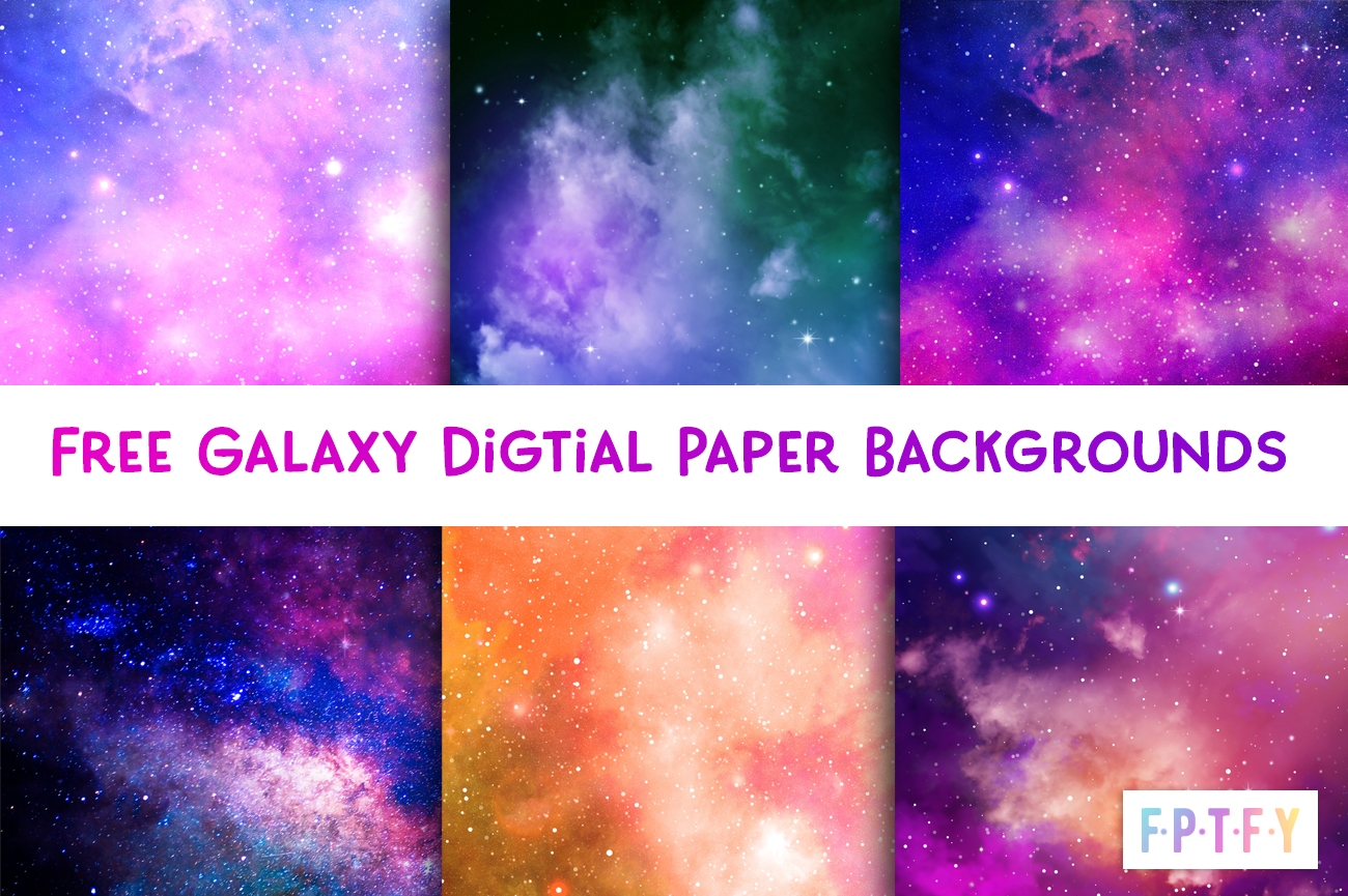 6 Free Galaxy Digital Papers Free Pretty Things For You
