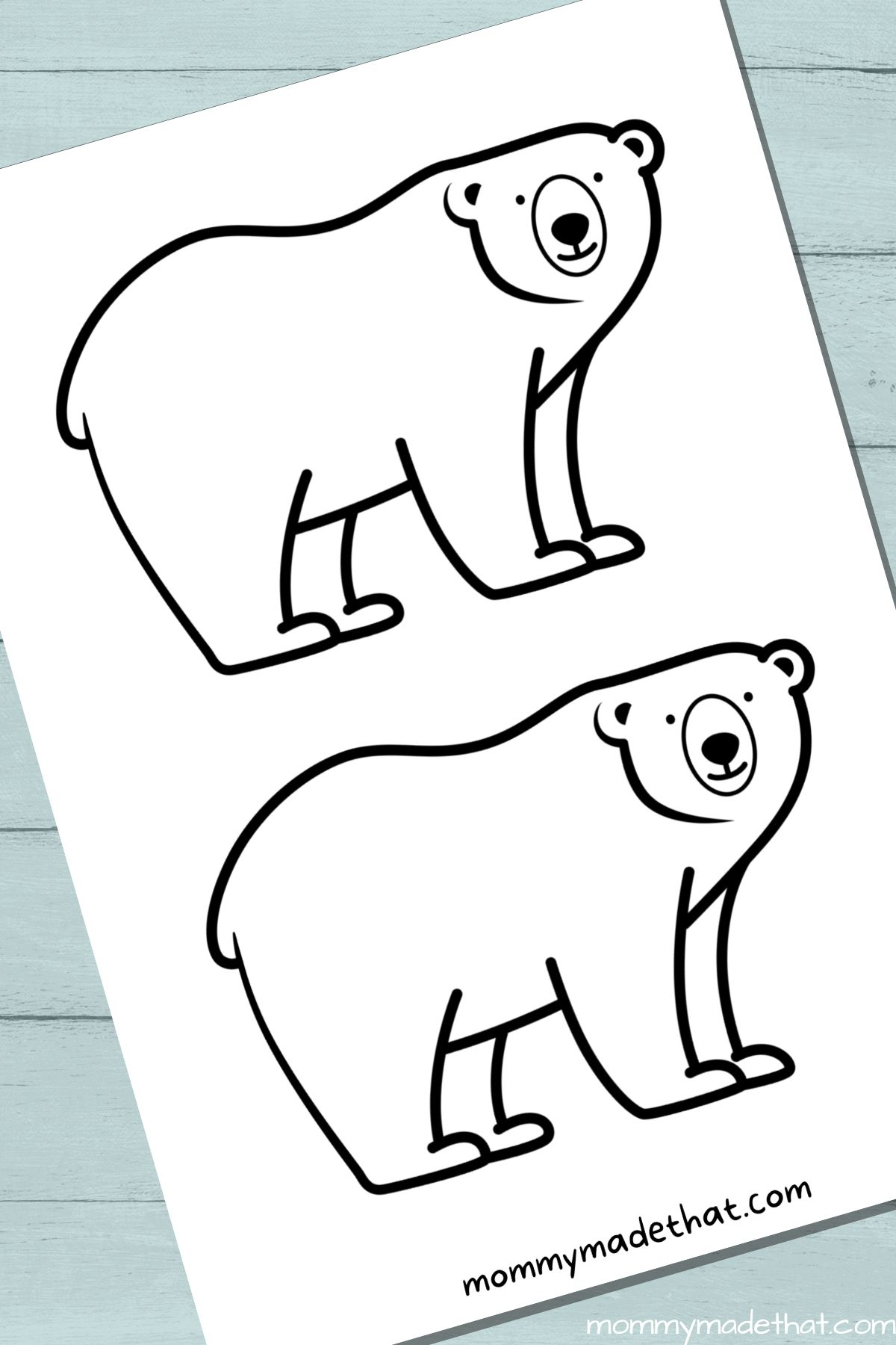 free printables polar bear free printables polar bear