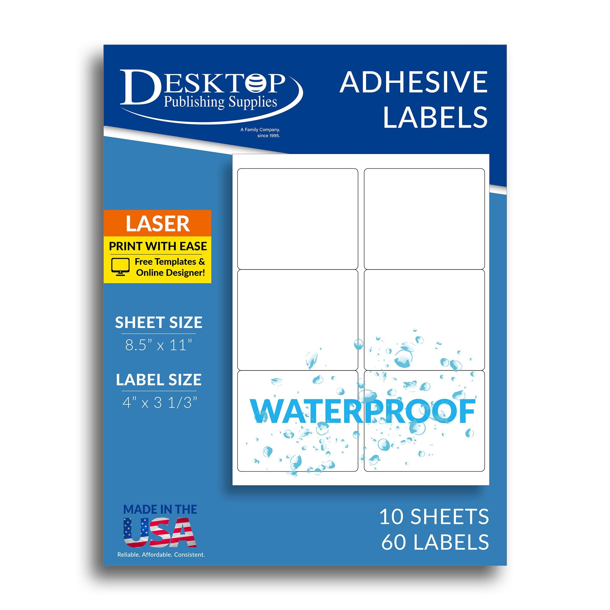 Amazon 60 Printable Waterproof Labels 4