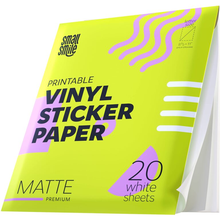Amazon Premium Printable Vinyl Sticker Paper For Inkjet 