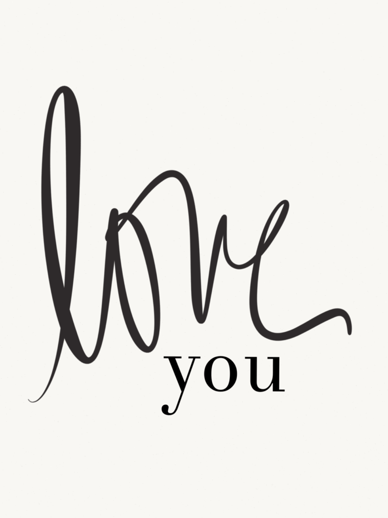 Avery Street Design Blog Free Printable love You