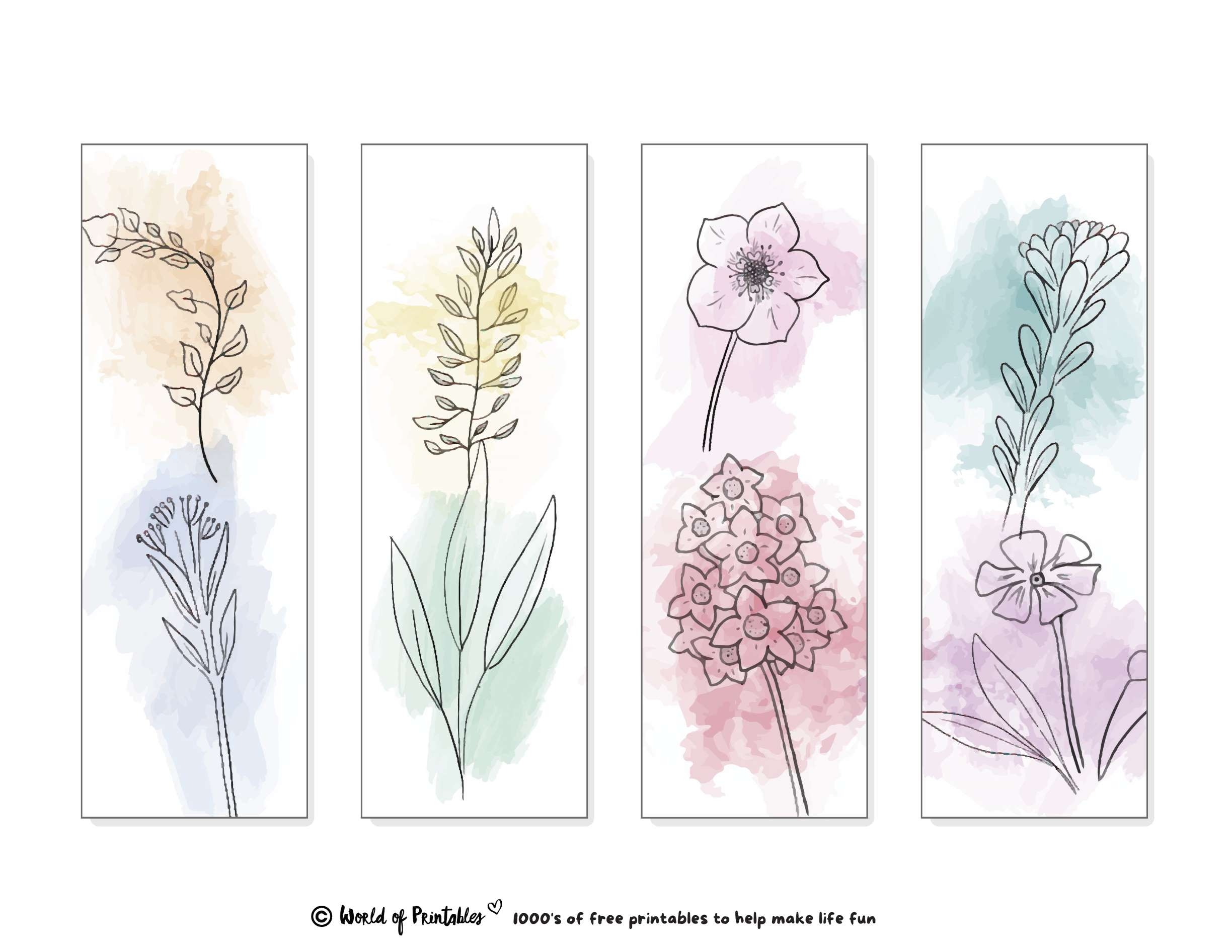 Bookmarks For Women Ugaarsan Personalised Bookmark Hand Made Watercolor Birth Flower Book Marks Adult