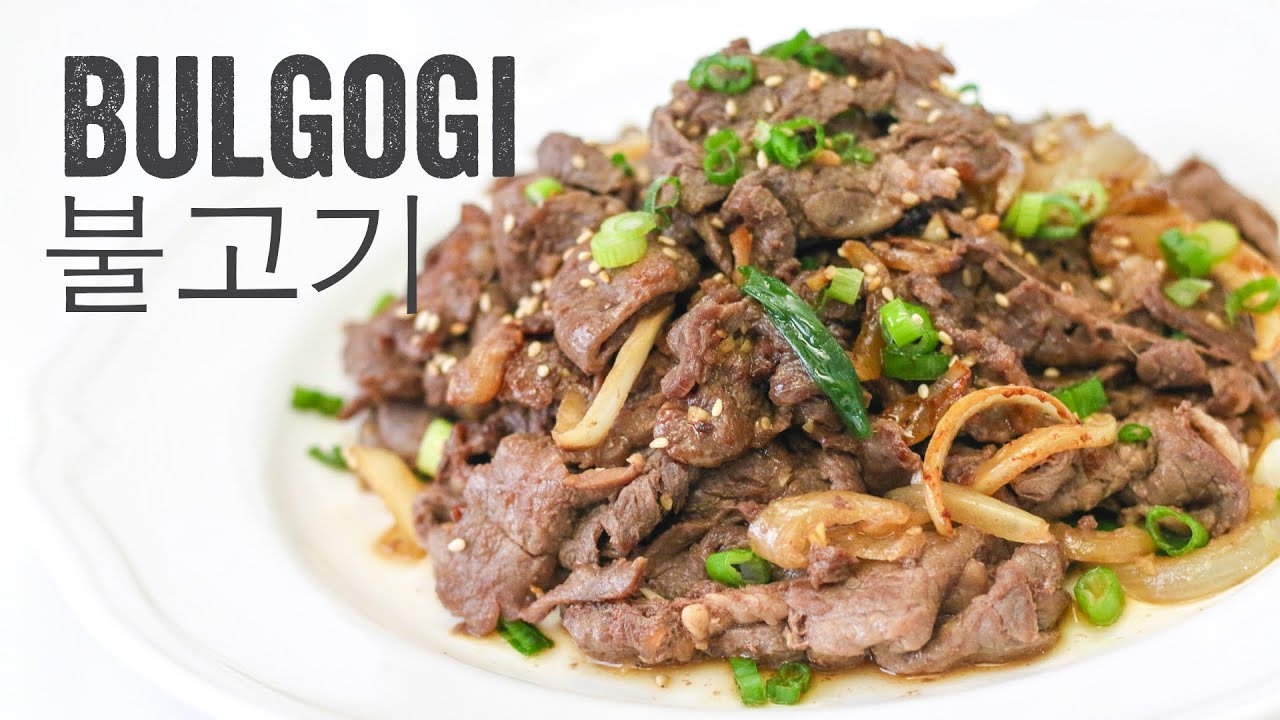 Bulgogi Marinated Korean Beef BBQ Chef Julie Yoon