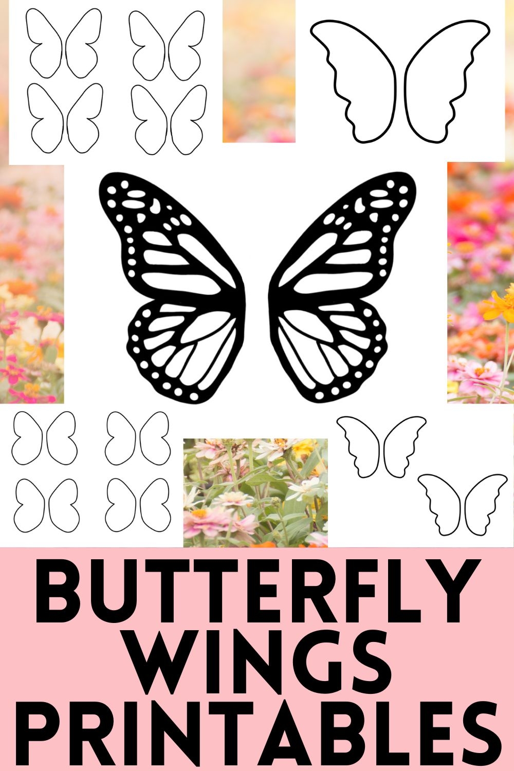 Butterfly Wings Free Printable Templates  Butterfly Wings Free Printable Templates