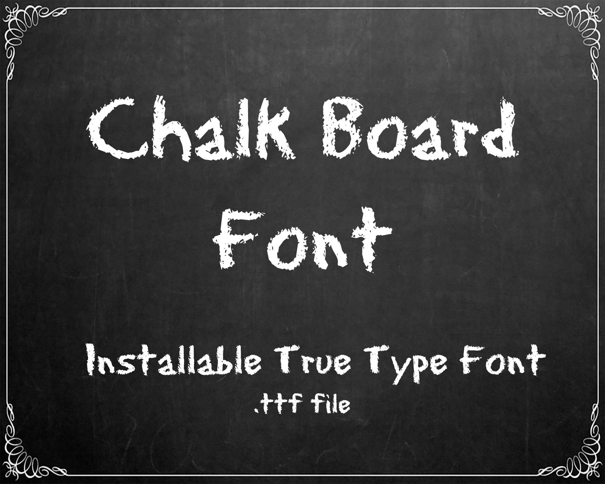 free printable blackboard and chalks stationary