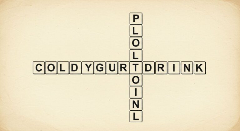 Cold Yogurt Drink Crossword