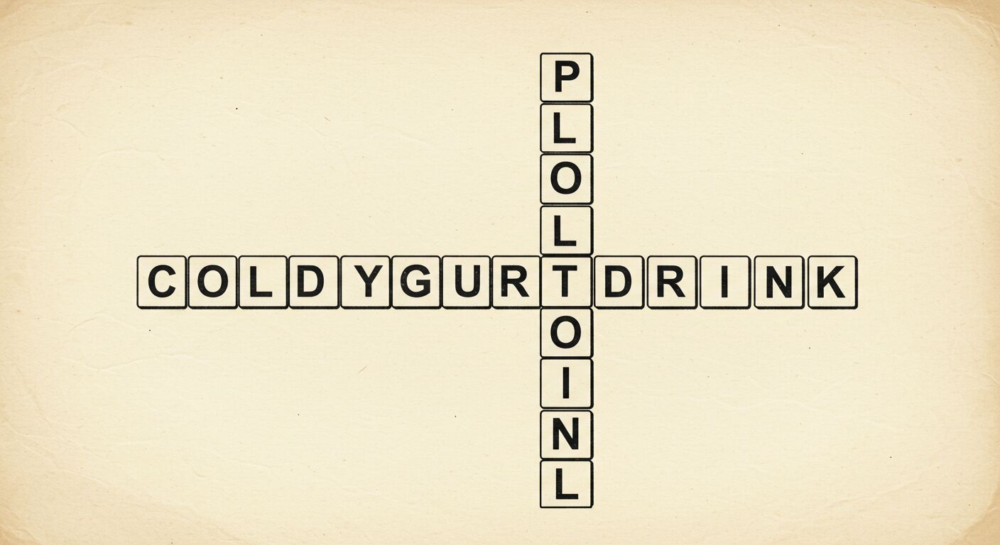 Cold Yogurt Drink Crossword
