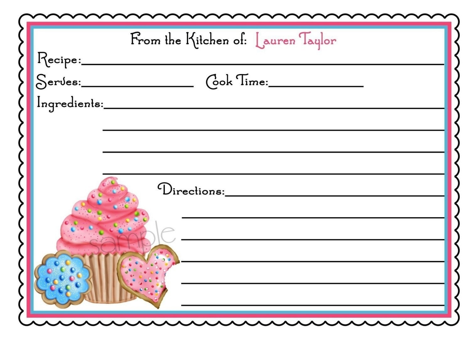 free printable recipe cards cupcakes free printable recipe cards cupcakes