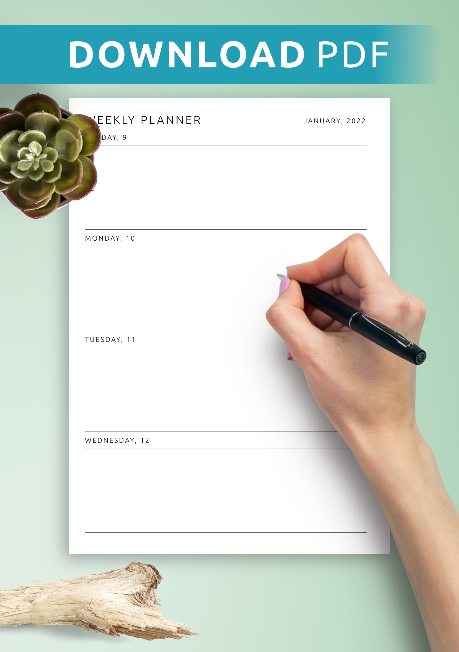 Customizable Weekly Calendar Template Plan Your Week Easily Customizable Weekly Calendar Template Plan Your Week Easily