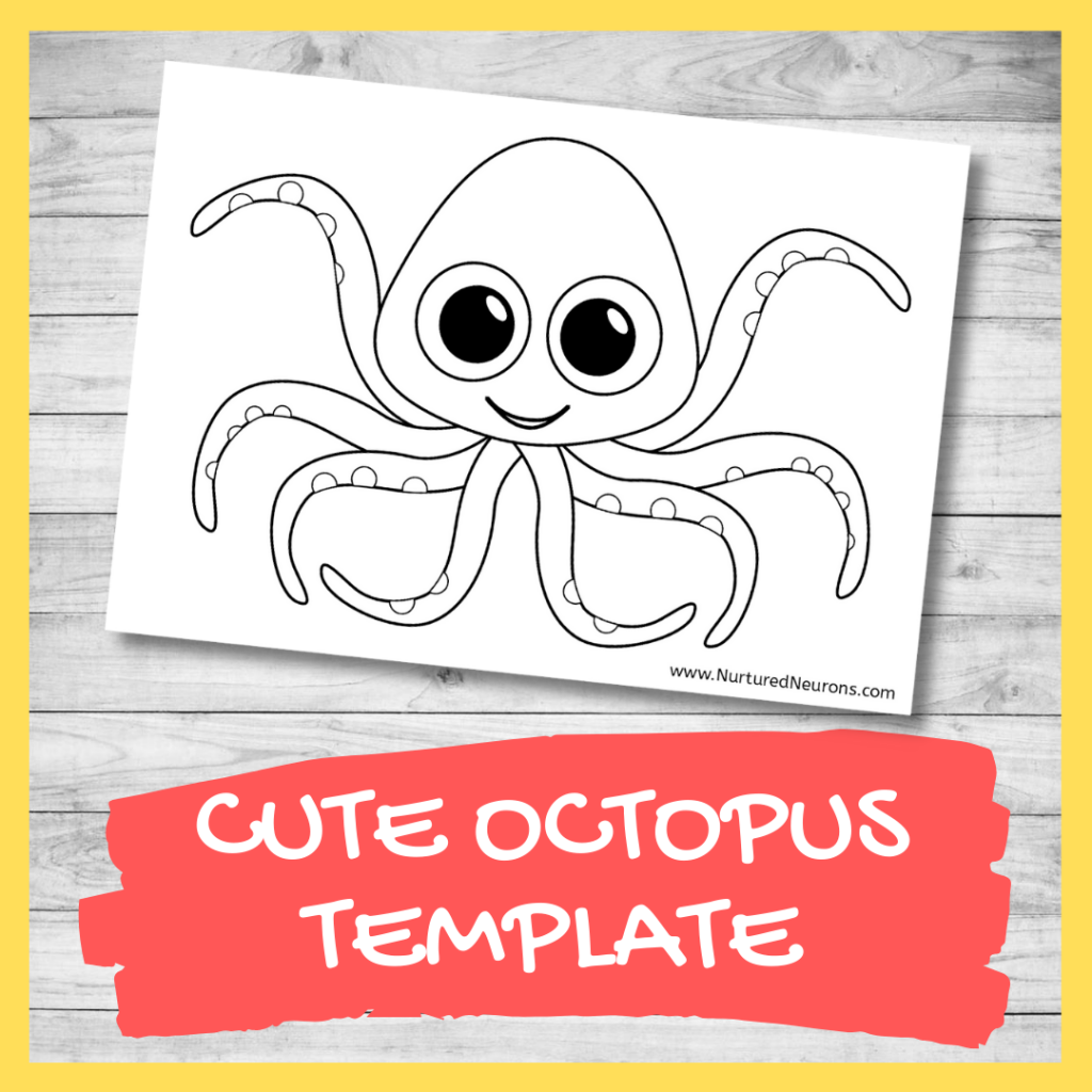Cute Octopus Template Great For Preschool Crafts Nurtured Neurons Cute Octopus Template Great For Preschool Crafts Nurtured Neurons