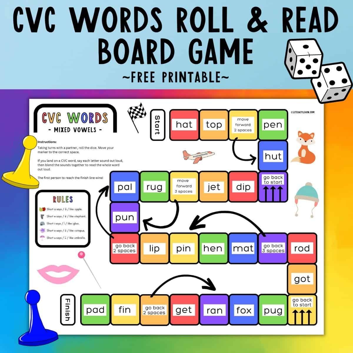 free printable board games