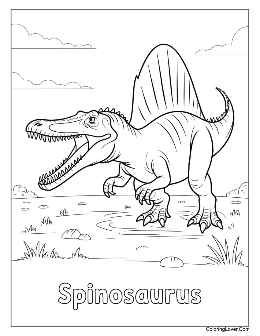 Dinosaur Coloring Pages Free Printables For All Ages 