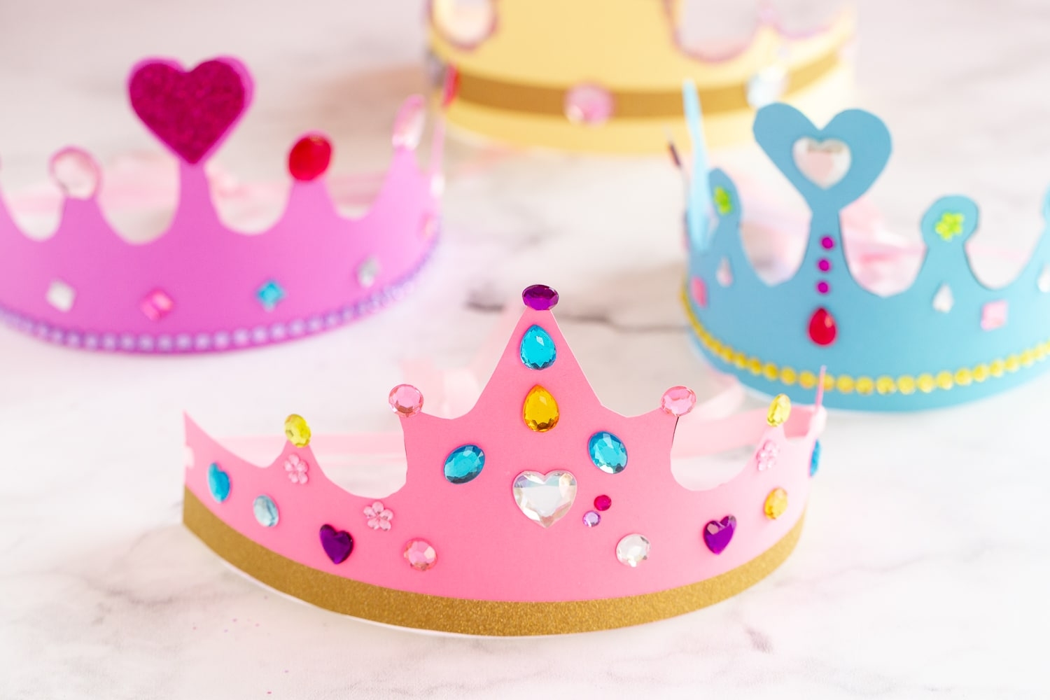 DIY Princess Crowns Made To Be A Momma