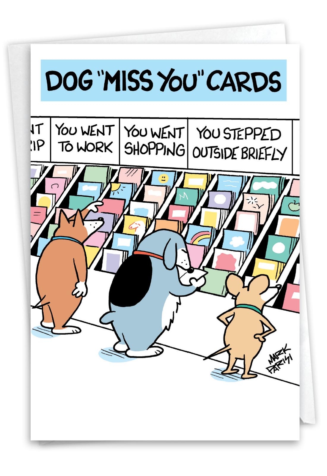 missing you card