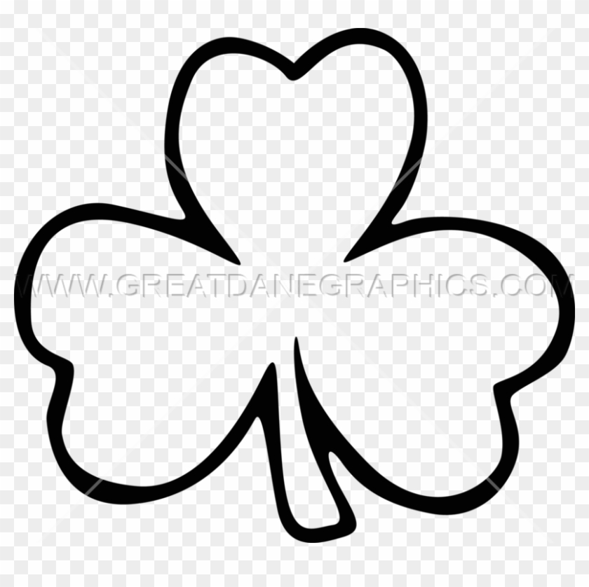free printables shamrock template