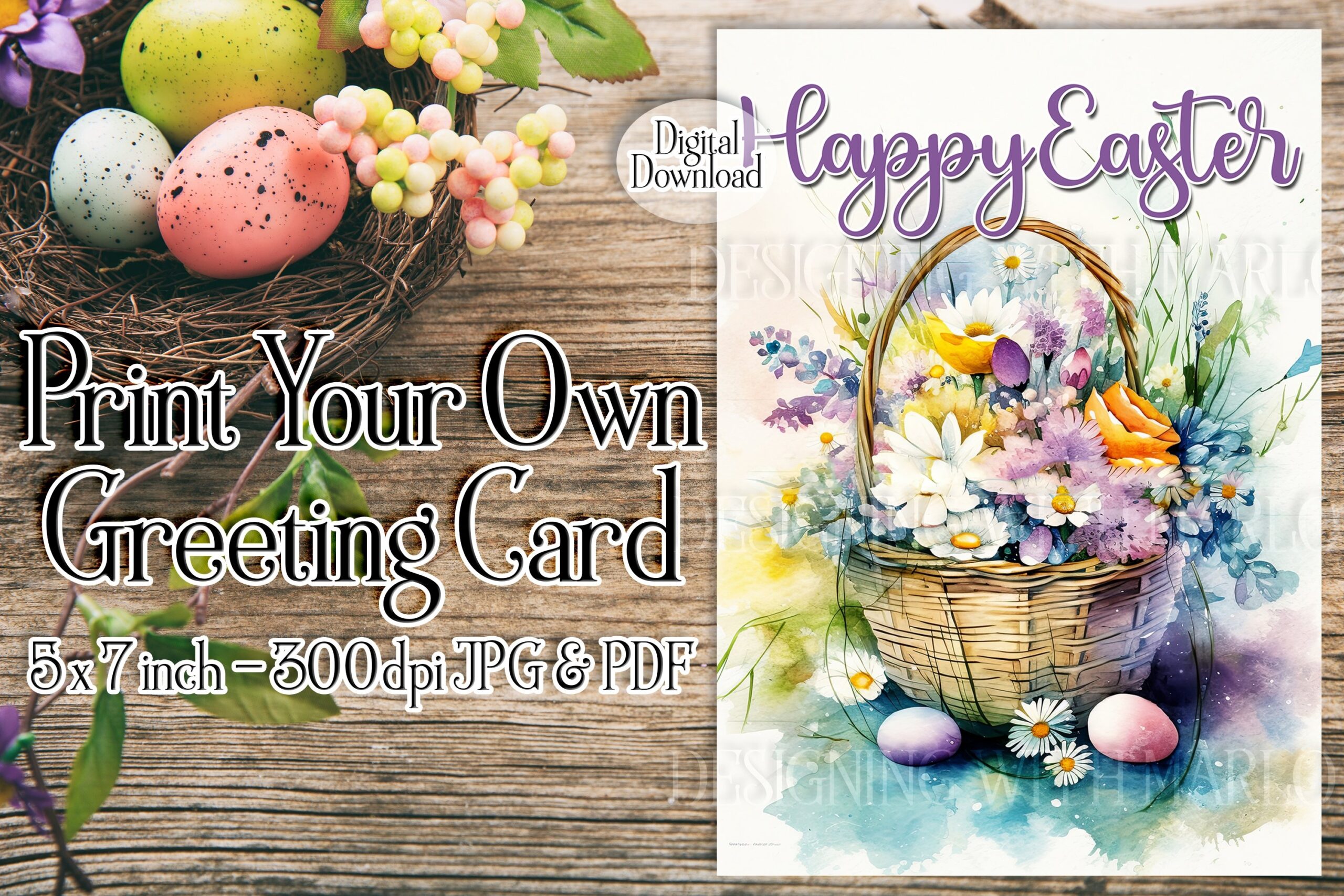 free printable greeting cards easter holidays