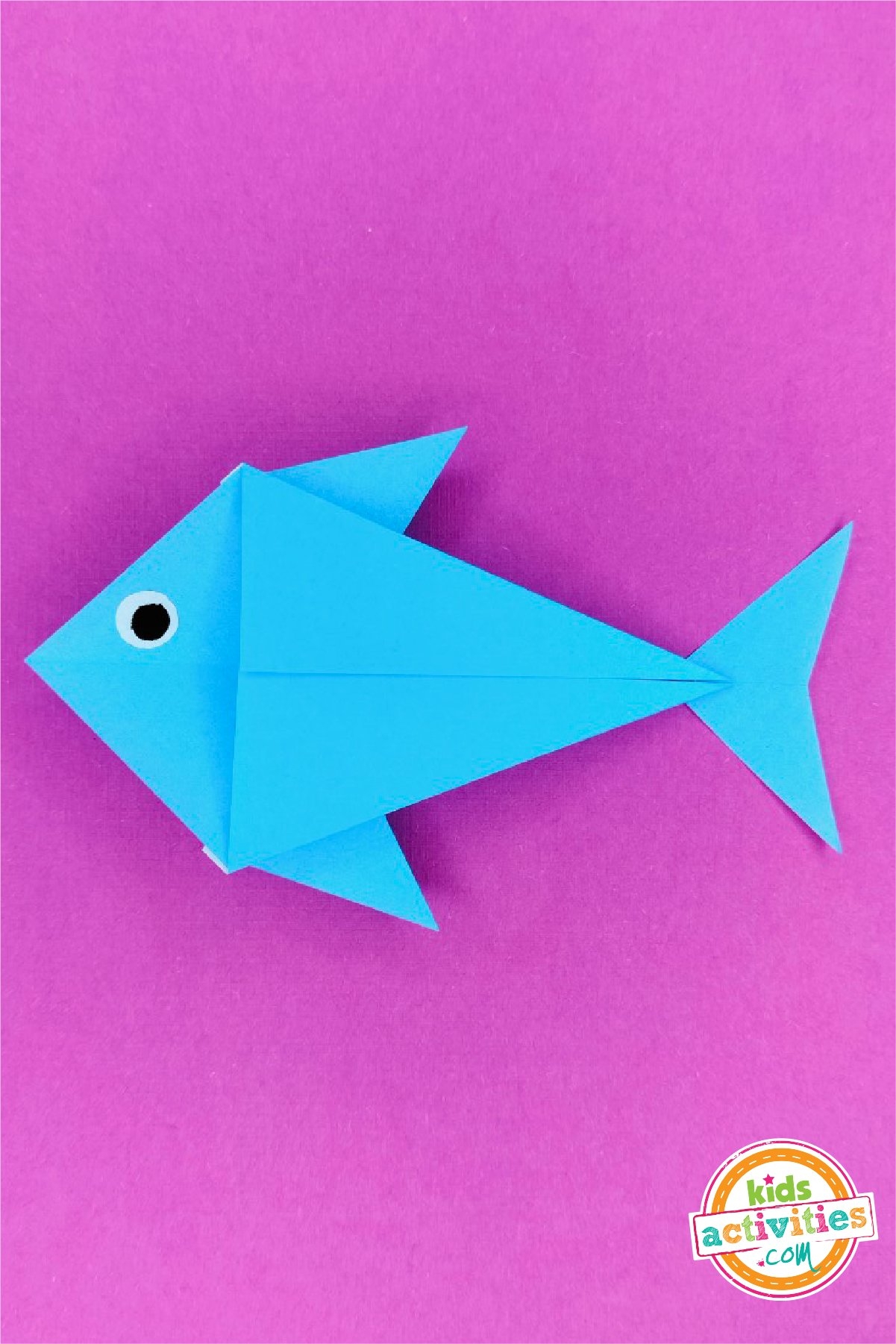 Easy Origami Fish Tutorial For Kids Of All Ages Kids Activities Blog