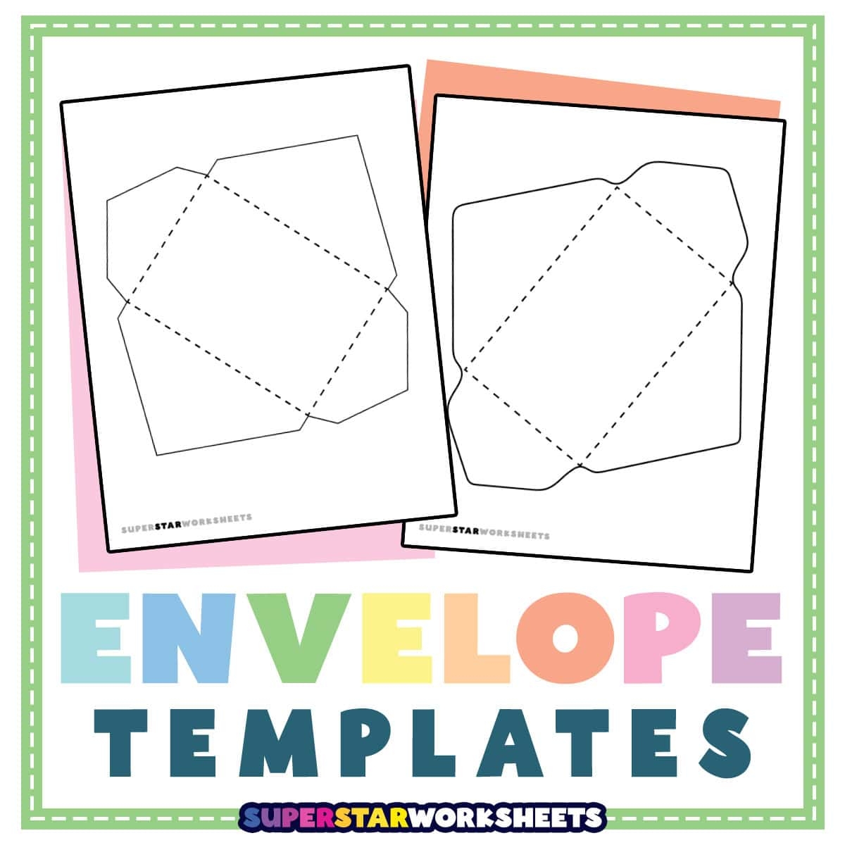free printable photos envelopes