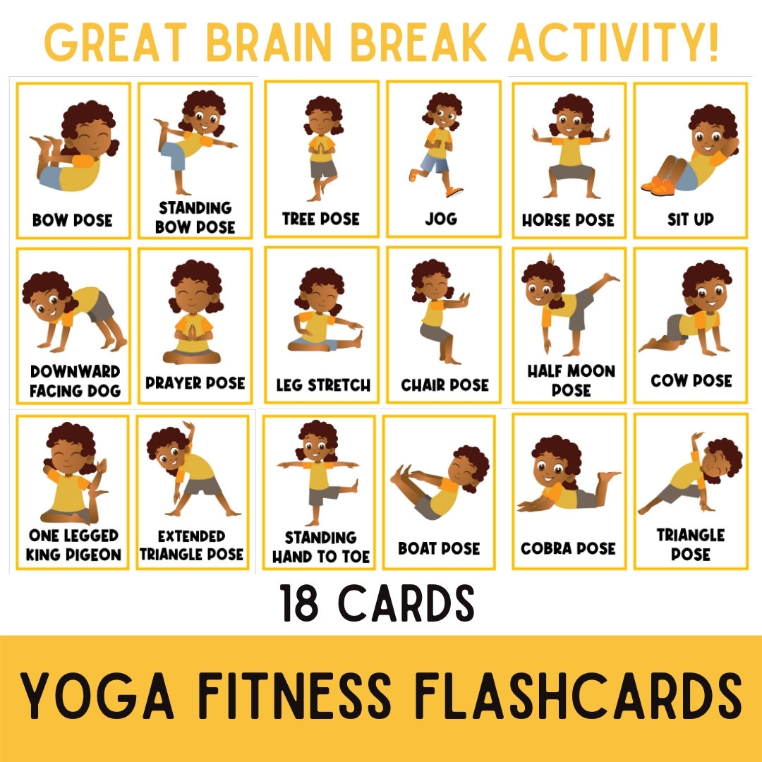 free printable flash cards exercise flash card