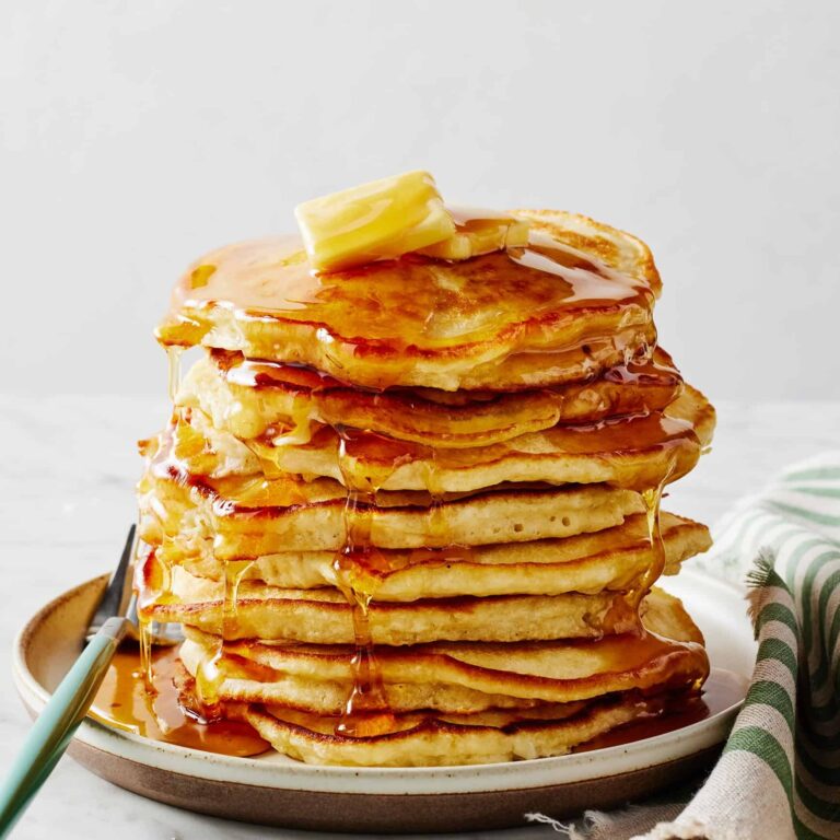 Fluffy Homemade Pancakes