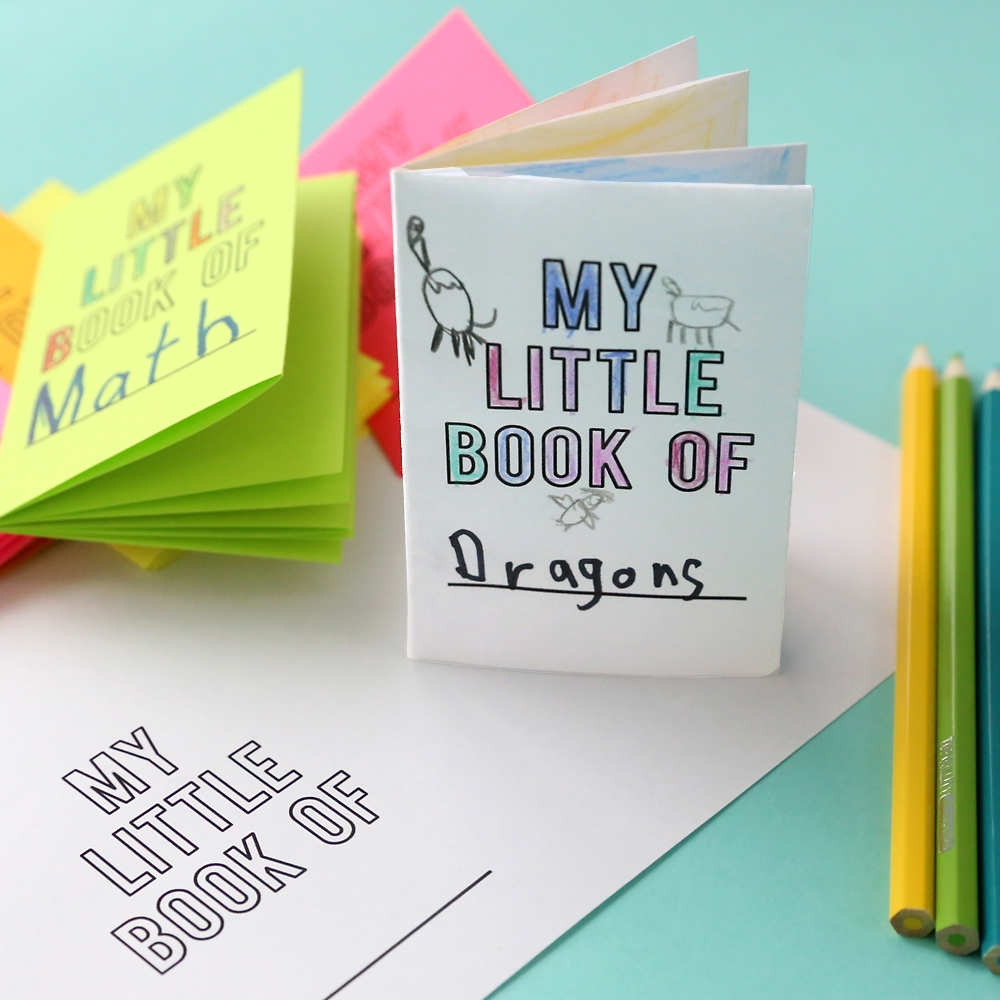 Foldables Make An 8 page Mini Book From One Sheet Of Paper It s Always Autumn