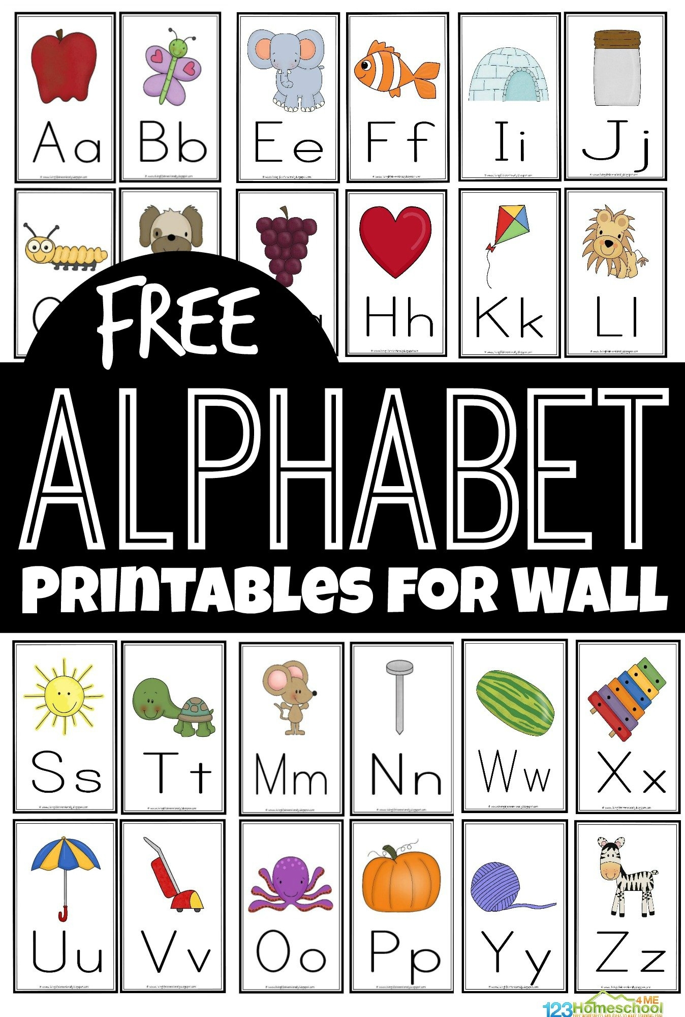 alphabet letters printable