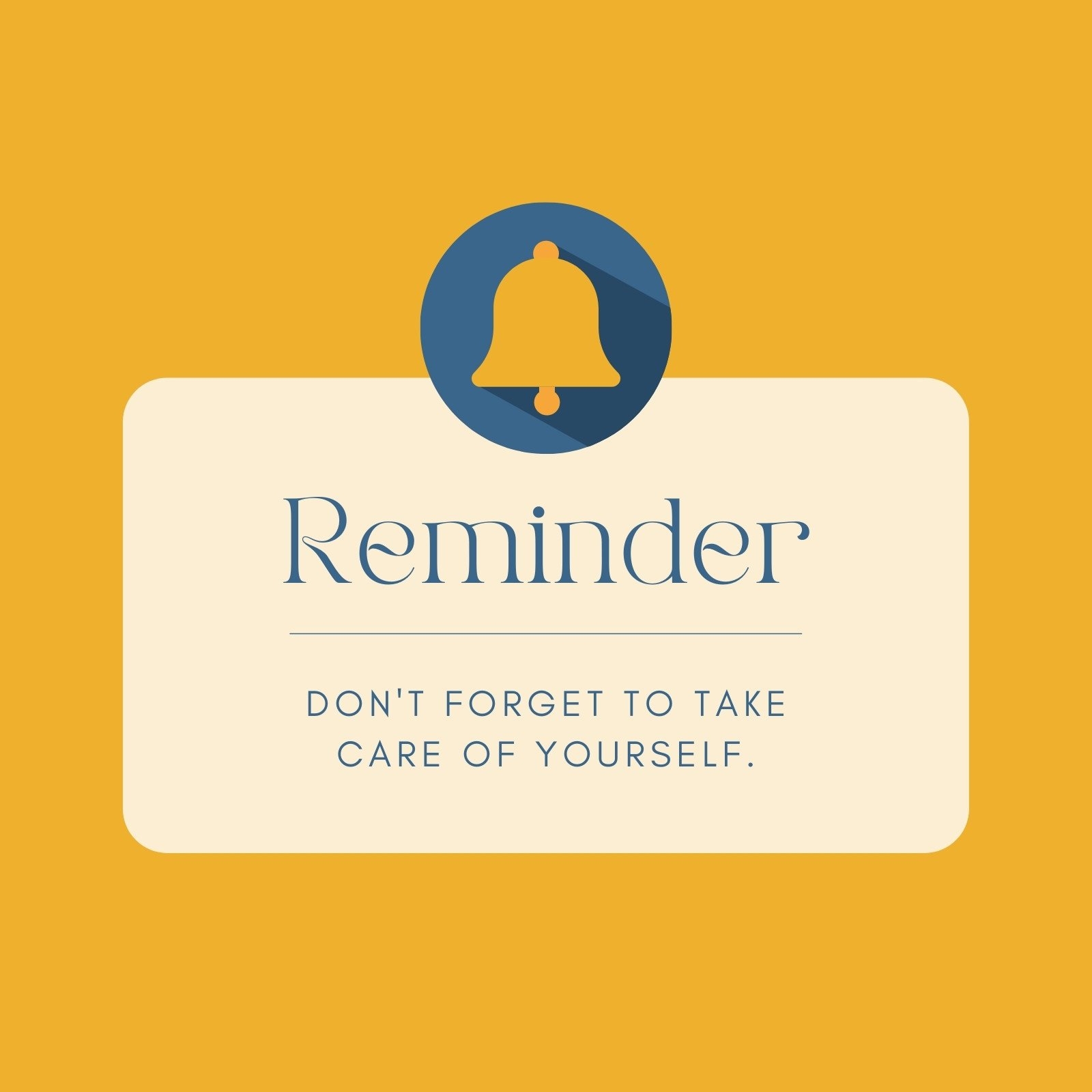 Free And Customizable Reminder Templates