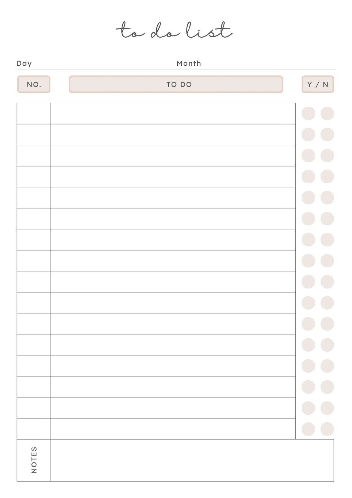 Free And Customizable To Do List Templates Free And Customizable To Do List Templates