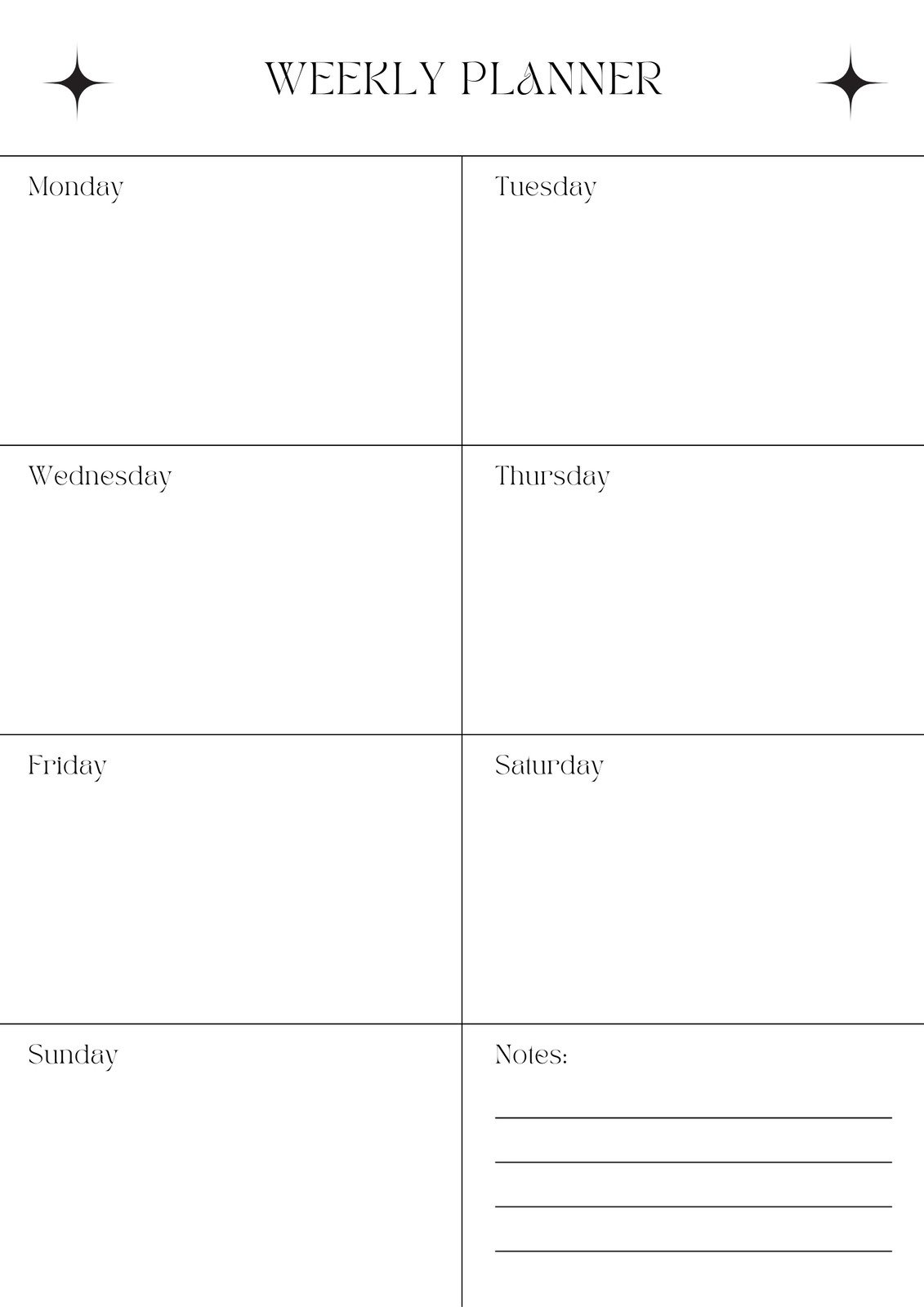 free printables weekly planner free printables weekly planner
