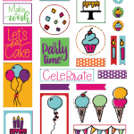 Free Birthday Planner Stickers