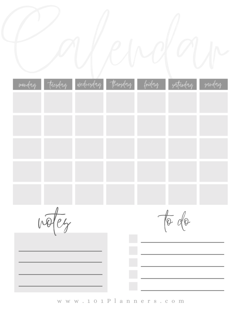 free printable blank calendars plain blank monthly calendar