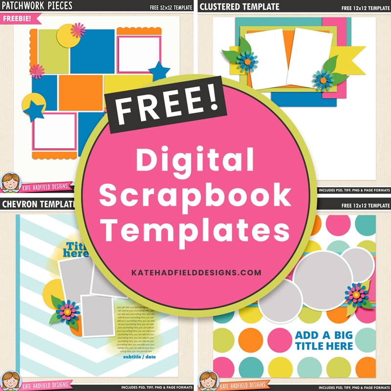 Free Digital Scrapbooking Templates Free Digital Scrapbooking Templates