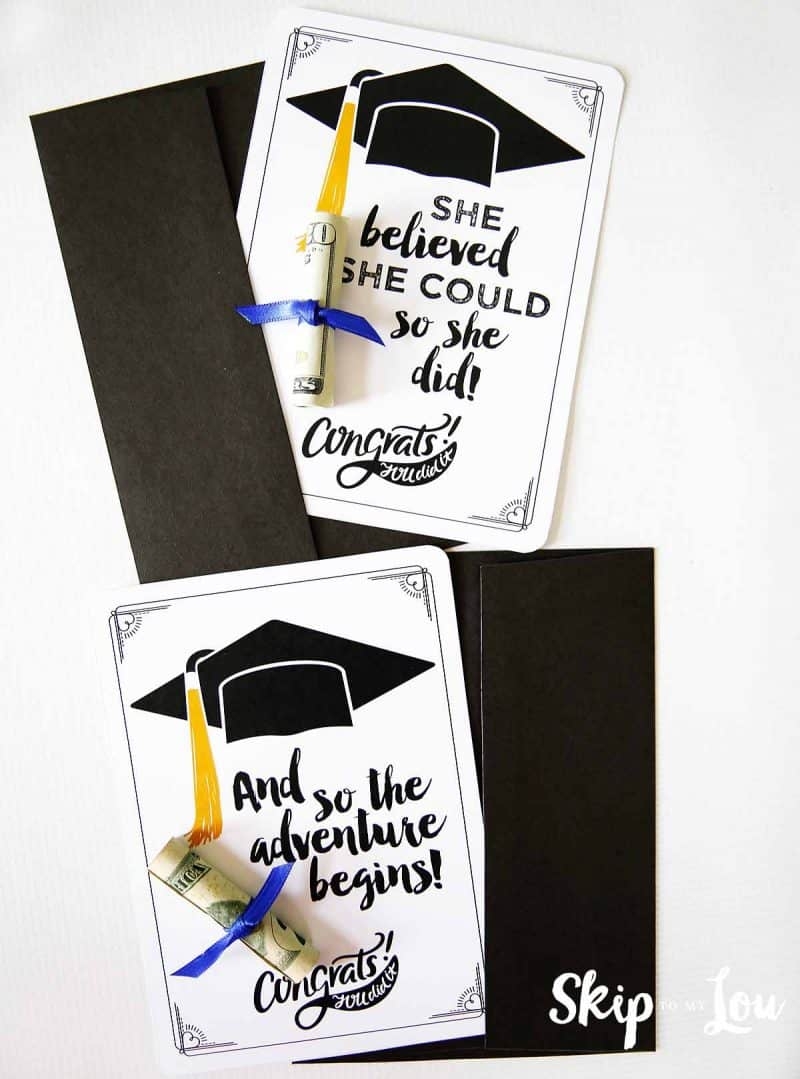 Free Graduation Cards With Positive Quotes And CASH 