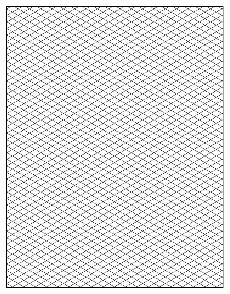 Free Isometric Graph Paper To Print