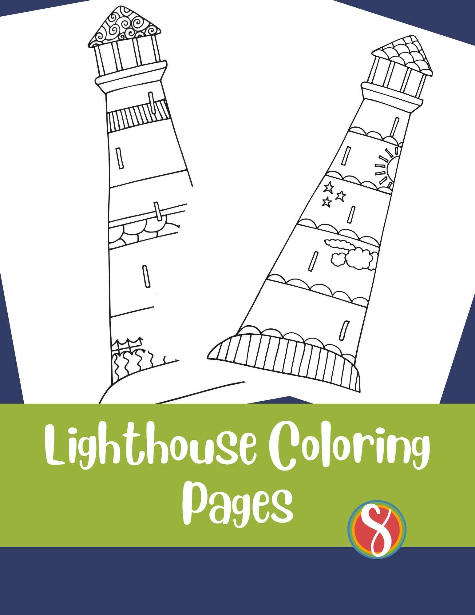Free Lighthouse Coloring Pages Stevie Doodles Free Lighthouse Coloring Pages Stevie Doodles