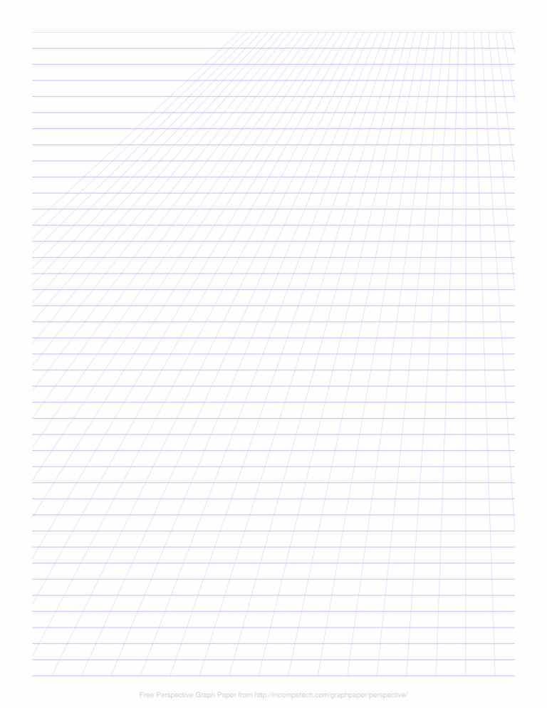 Free Online Graph Paper Single Point Perspective