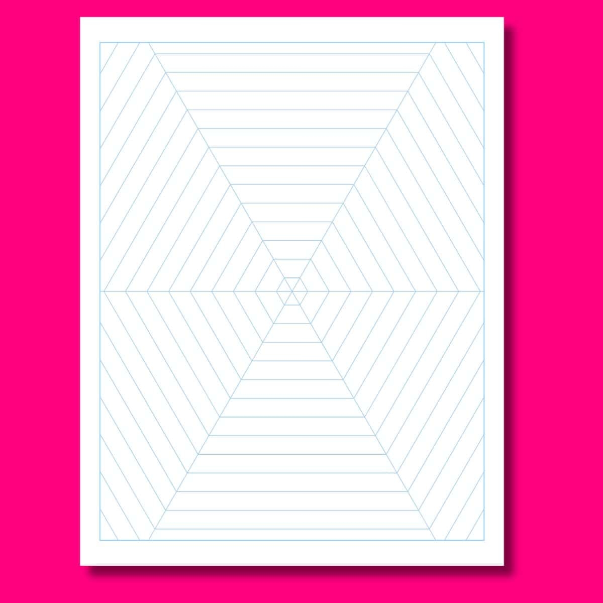 Free Perspective Grid Paper Free Perspective Grid Paper