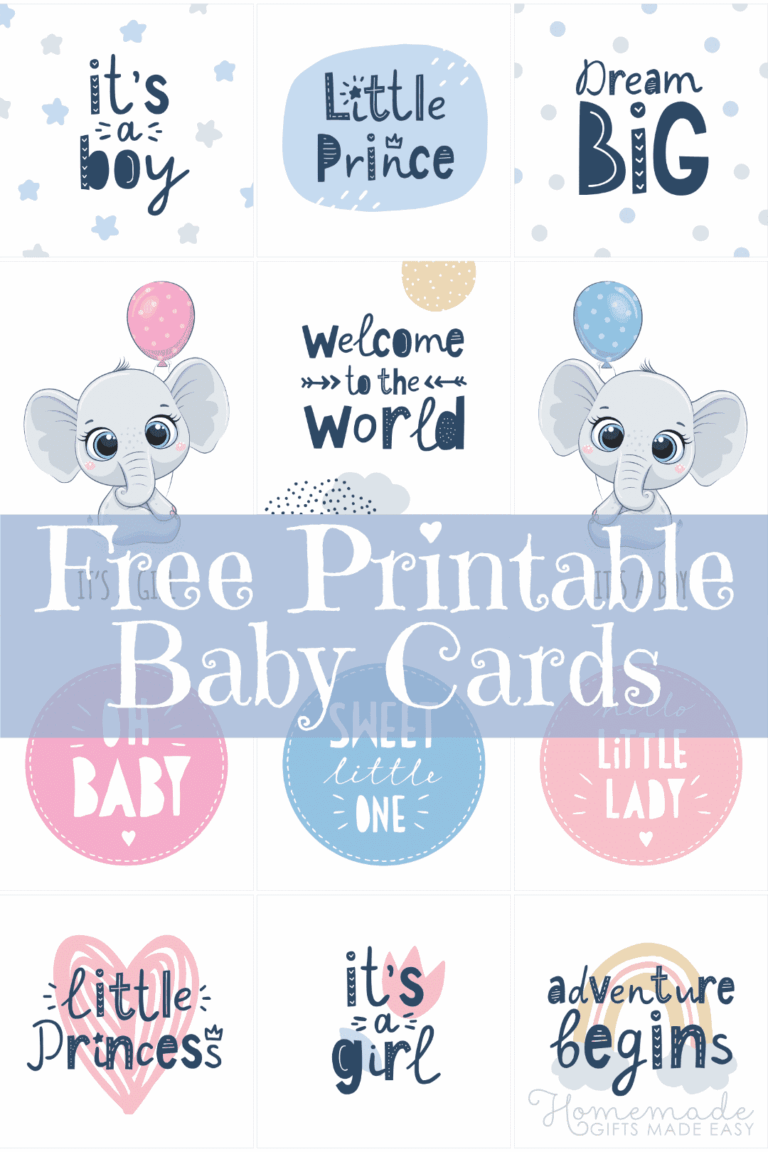 Free Printable Baby Cards New Baby U0026 Baby Shower Cards